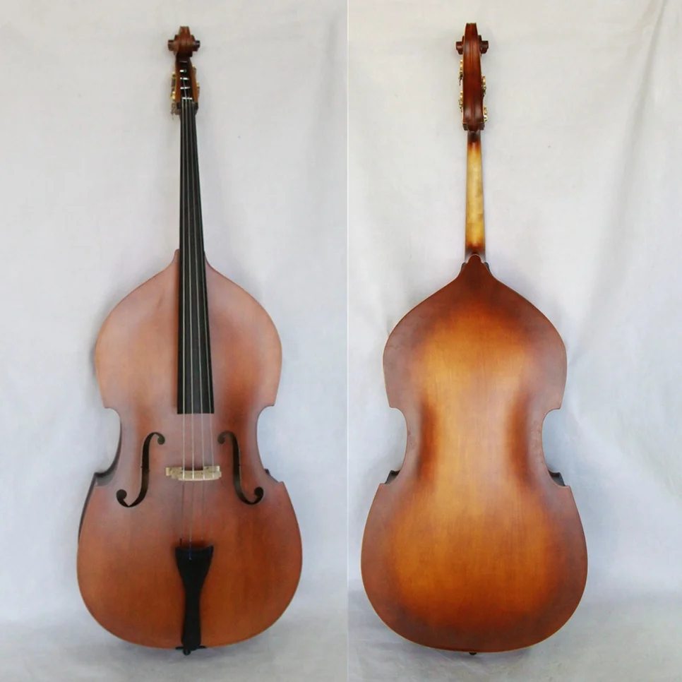 

Double Bass For Sale Chinese Plywood Double Bass Red Brown Double Bass