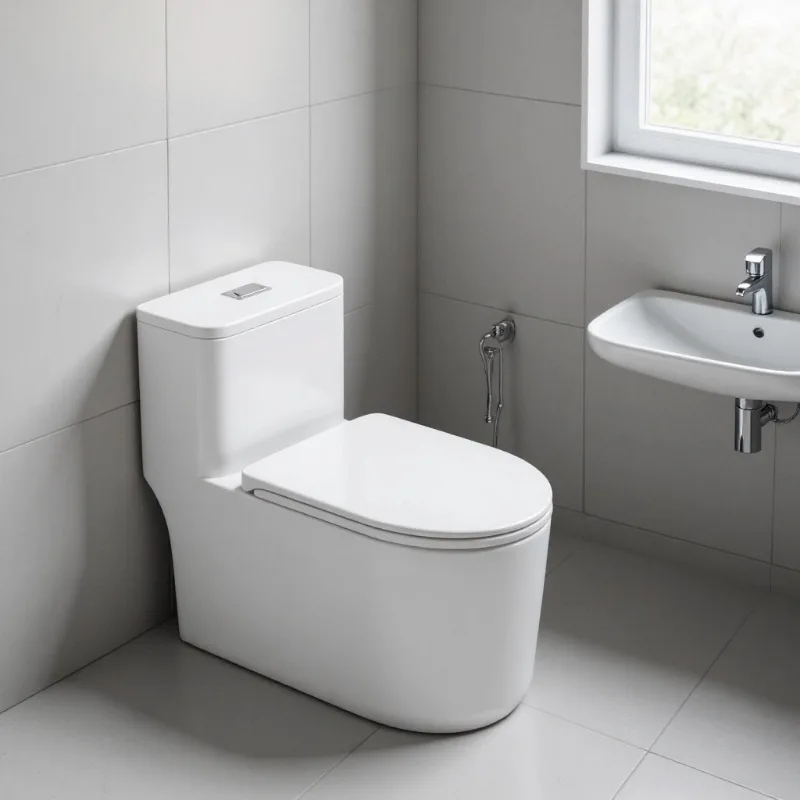 For Chaoshan Bathroom Standard Toilet Bowl For Home Hotel Project Hostel Apartment Bathroom Wholesale Siphonic Flush WC