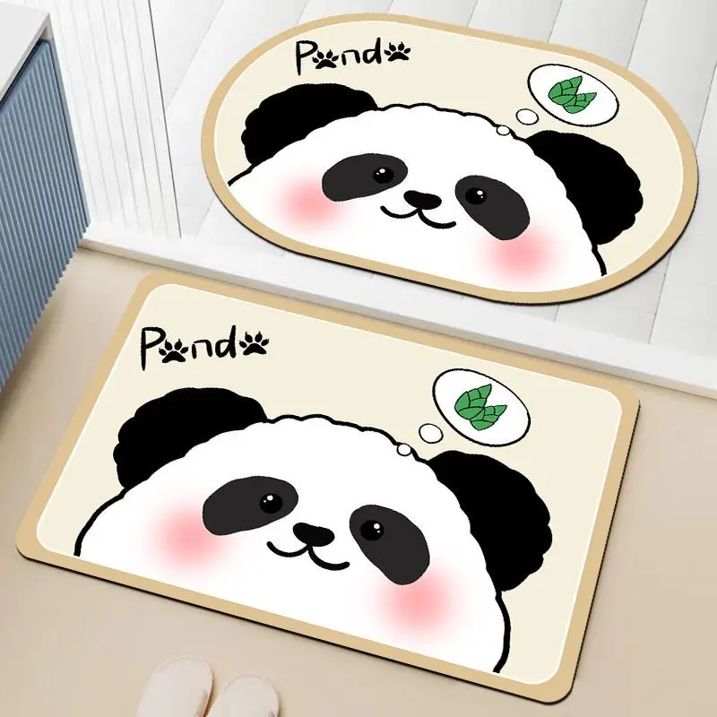 

Коврик для ванной комнаты, впитывающий воду, нескользящий, для туалета, для домашнего использования, универсальный, для умывальника, напольный коврик, грязеотталкивающий, подкладка для ног