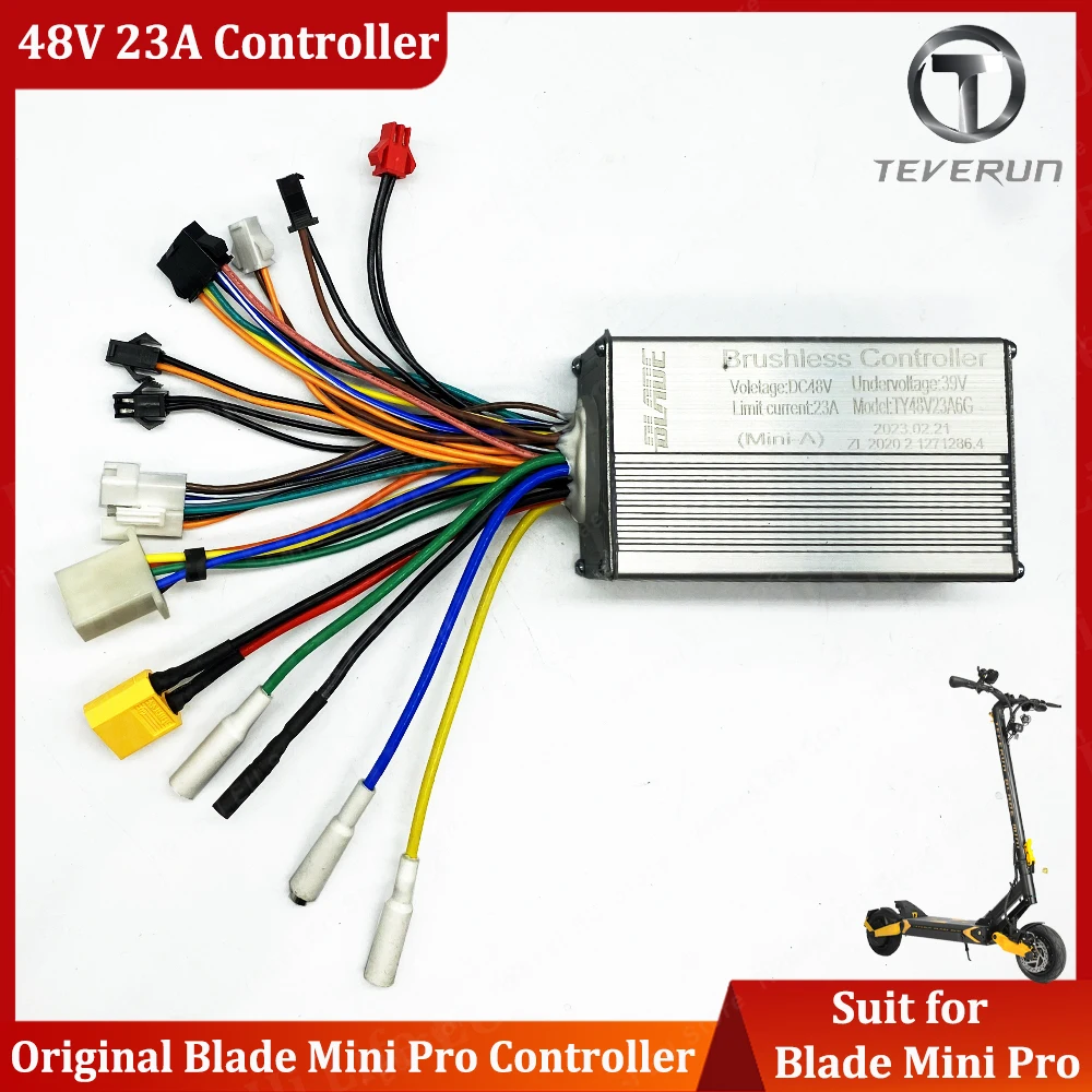 Original Blade Mini 48V 23A Sine Wave Controller for Blade Mini Pro 48V 15.6Ah Electric Scooter Install Minimotor EY3 Display