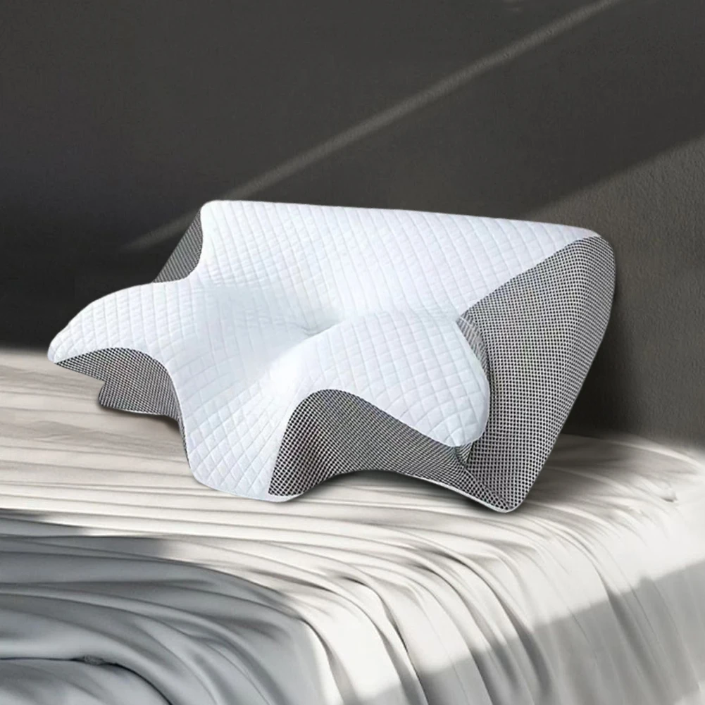cervical-memory-foam-pillow-neck-support-pillow-breathable-ergonomic-sleeping-pillow-comfortable-cooling-pillow-for-adults