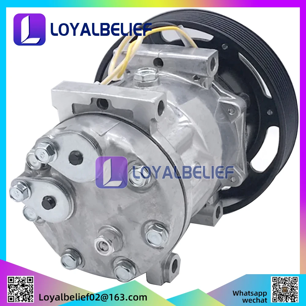 NEW 7H15 AC Aircon Air Compressor 24V SD7H15 for Volvo Truck FH FM FH16 85000458 20587125 84094705 4326 4324 4116 85013654