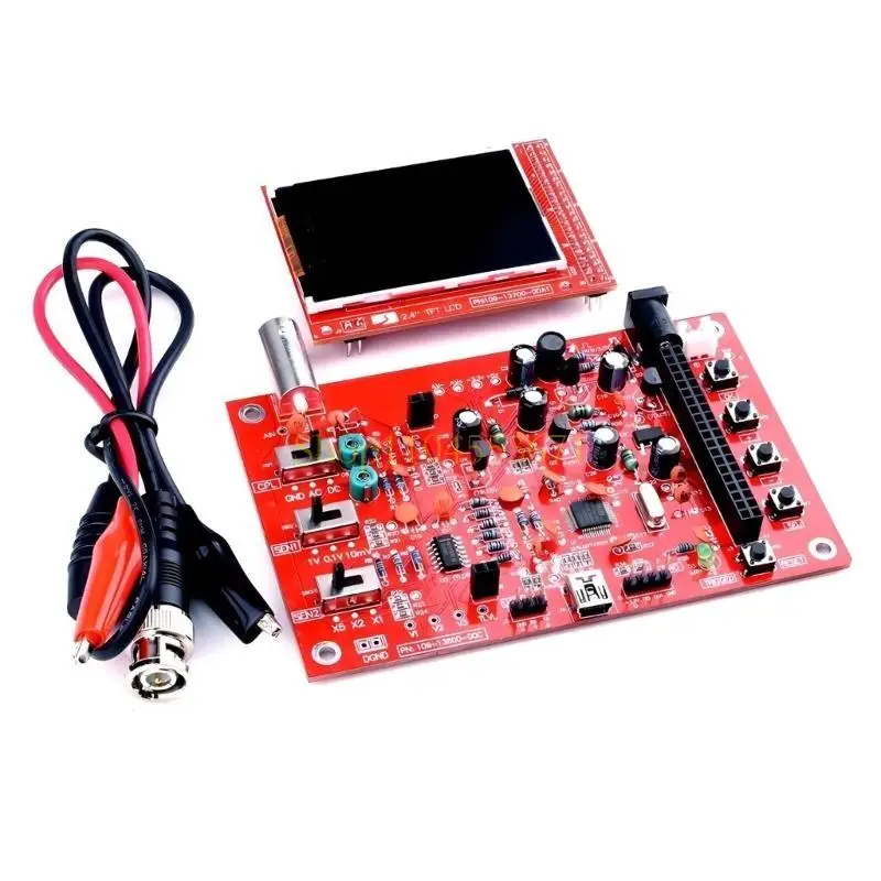 Best Seller Professional Digital Oscilloscope Module 2.4inch Color TFT LCD 200KHz AnalogBandwidth ARMCortexM3 Processor