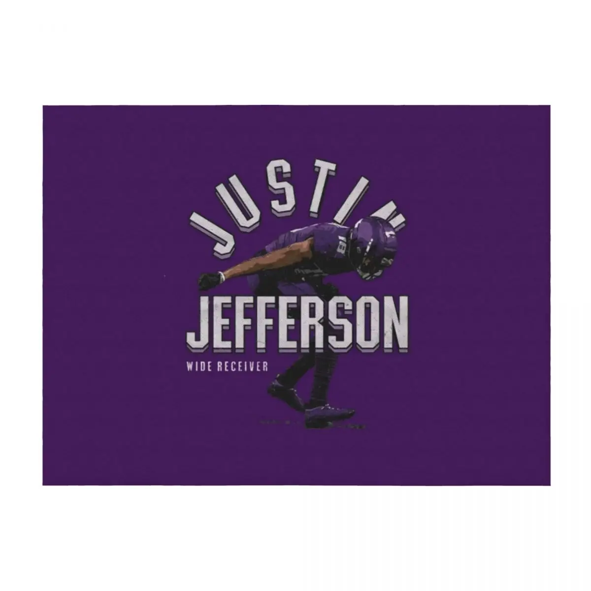 

Justin Jefferson Throw Blanket Bed linens blankets and throws warm winter Blankets