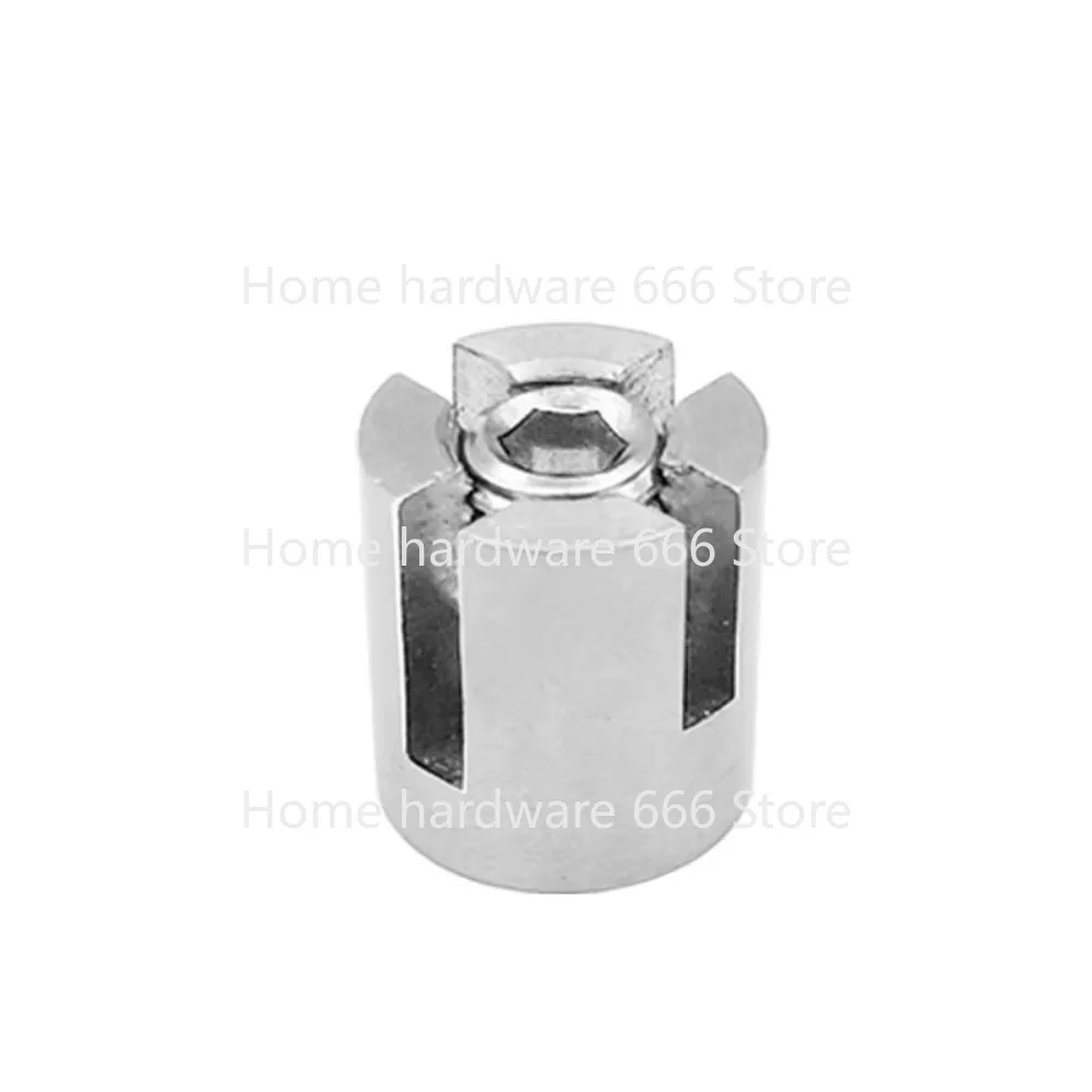 90 Degree angles 3mm Marine Grade Stainless Steel 316 Wire Rope Trellis Systems  Green Wall Cross Clip Rope Clamp