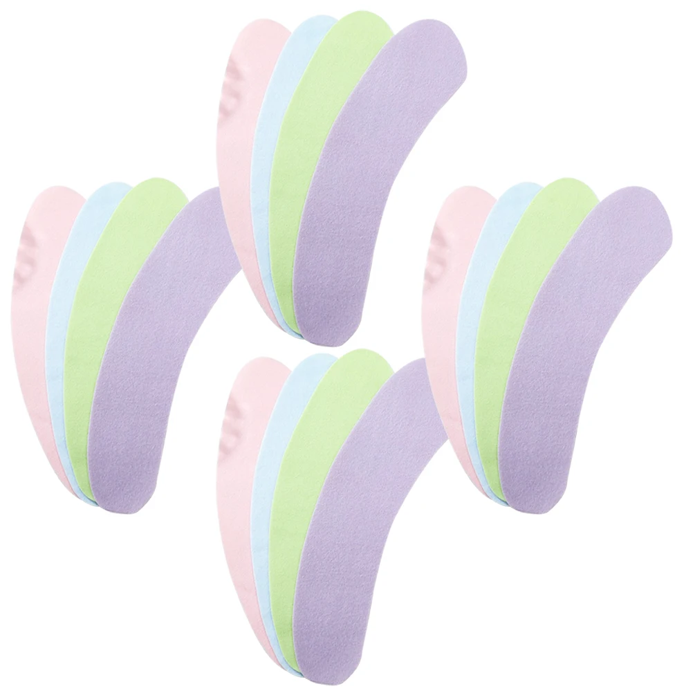 

8 Pairs Toilet Seat Covers Bathroom Toilet Seat Pads Cushions Winter Warm Adhesive Fitted Trim Purple Green Blue Pink Color