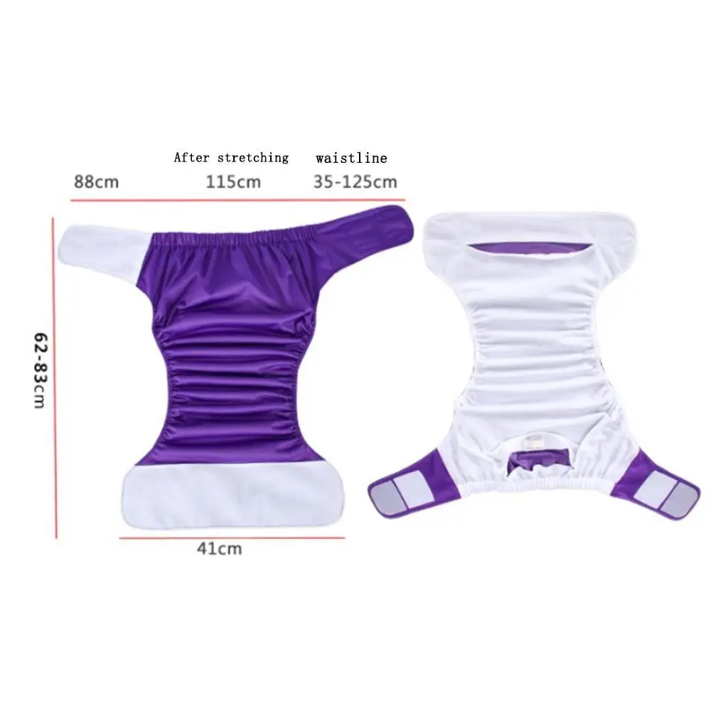 سروال سلس البول للكبار قابل للتعديل لكبار السن خالي من الرائحة #6