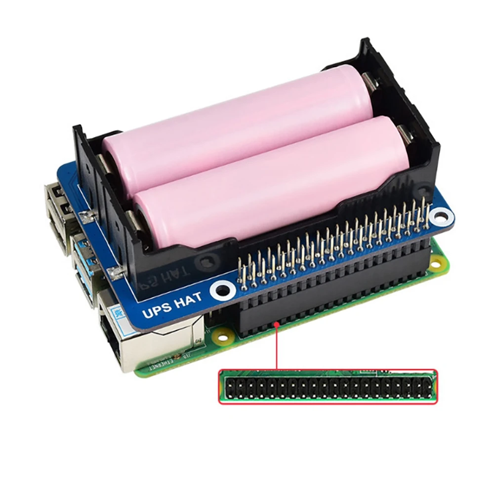 AP-для источника питания ИБП Raspberry Pi Стабильный источник питания 5 В