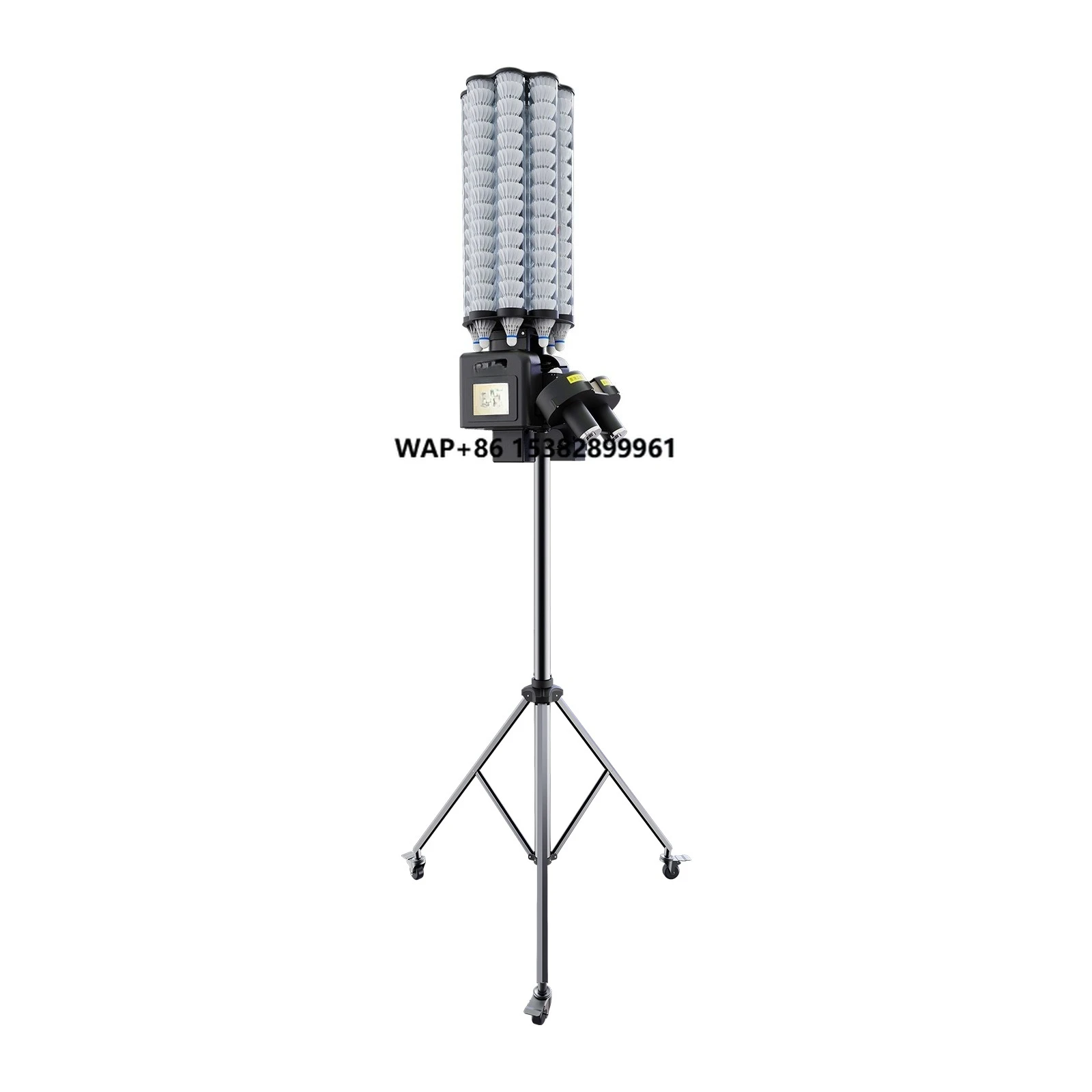 SHAREWELL B3 Badminton Serving Machine with Remote Control - Automatic Shuttlecock Launcher for Training