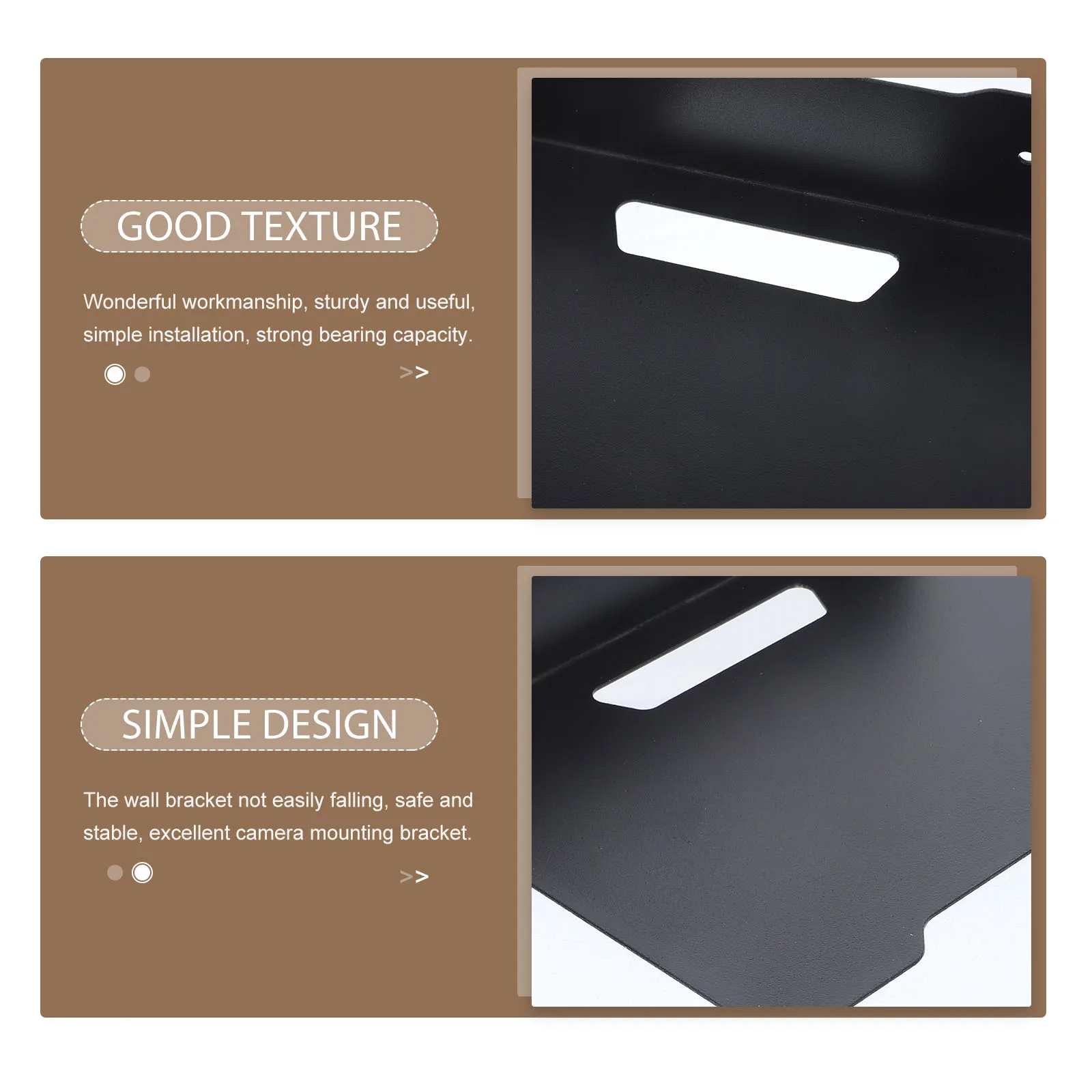 

Shelf Camera Mount Metal Bracket For Wall Cctv Security Carbon Steel Heavy Duty Sturdy Wall Mounted Bracket Storage Holder