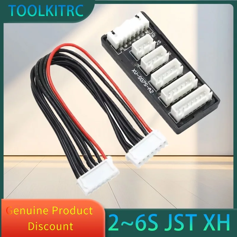 

2S-6S Lithium Battery Balance Charging Board Power Bank Balancer Adapter w/ JST XH charger for IMAX B6 D6 charger