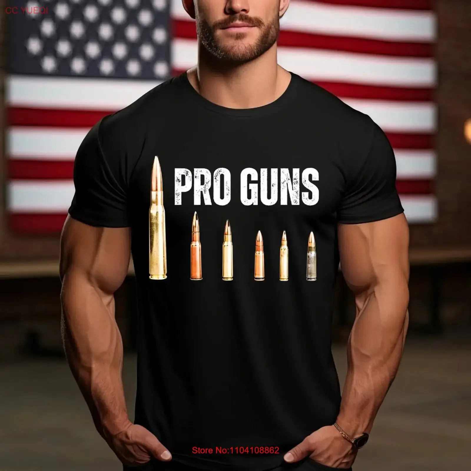 Pro Gun T Shirt 2nd Amendment Rights Patriotic vintage Washed homme Casual Comfortable Stylish fashion Stretched graphic