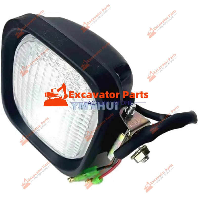 أجزاء الحفارة مصباح قبة الكابينة، مصباح أمامي ذراع كبير لـ KX، Sany، PC، Takeuchi، Ec، ZAX EX، SK، R - (24 فولت)