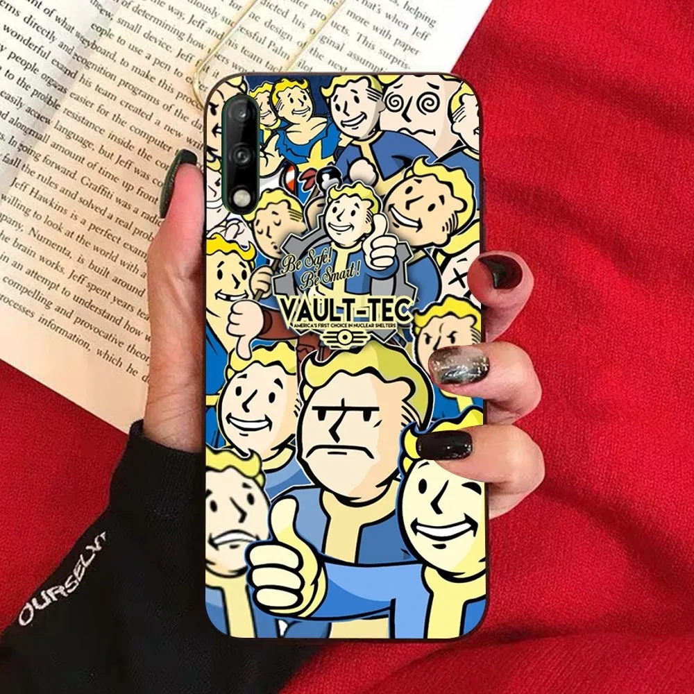 V-Vault-Boy  Phone Case For Huawei Honor 10 lite 9 20 7A 9X 30 50 60 70 pro plus Soft Silicone Cover