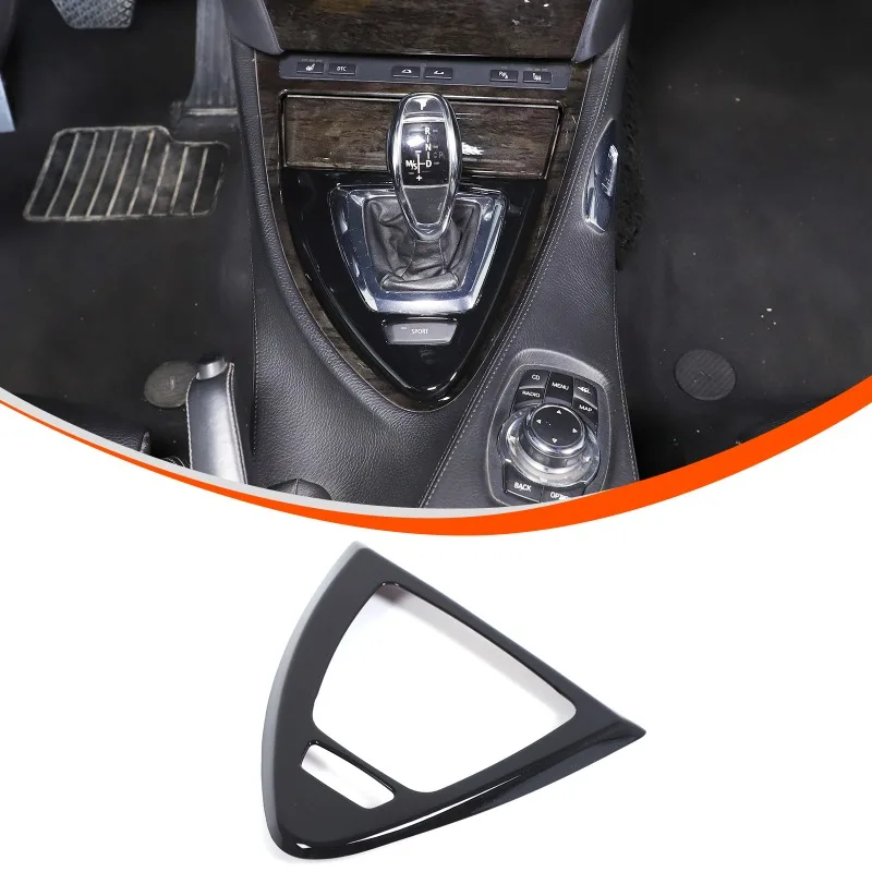 

ABS Shift knob trim Center console gearshift surround for 2007-2009 BMW 6 Series E63 Car Accessories
