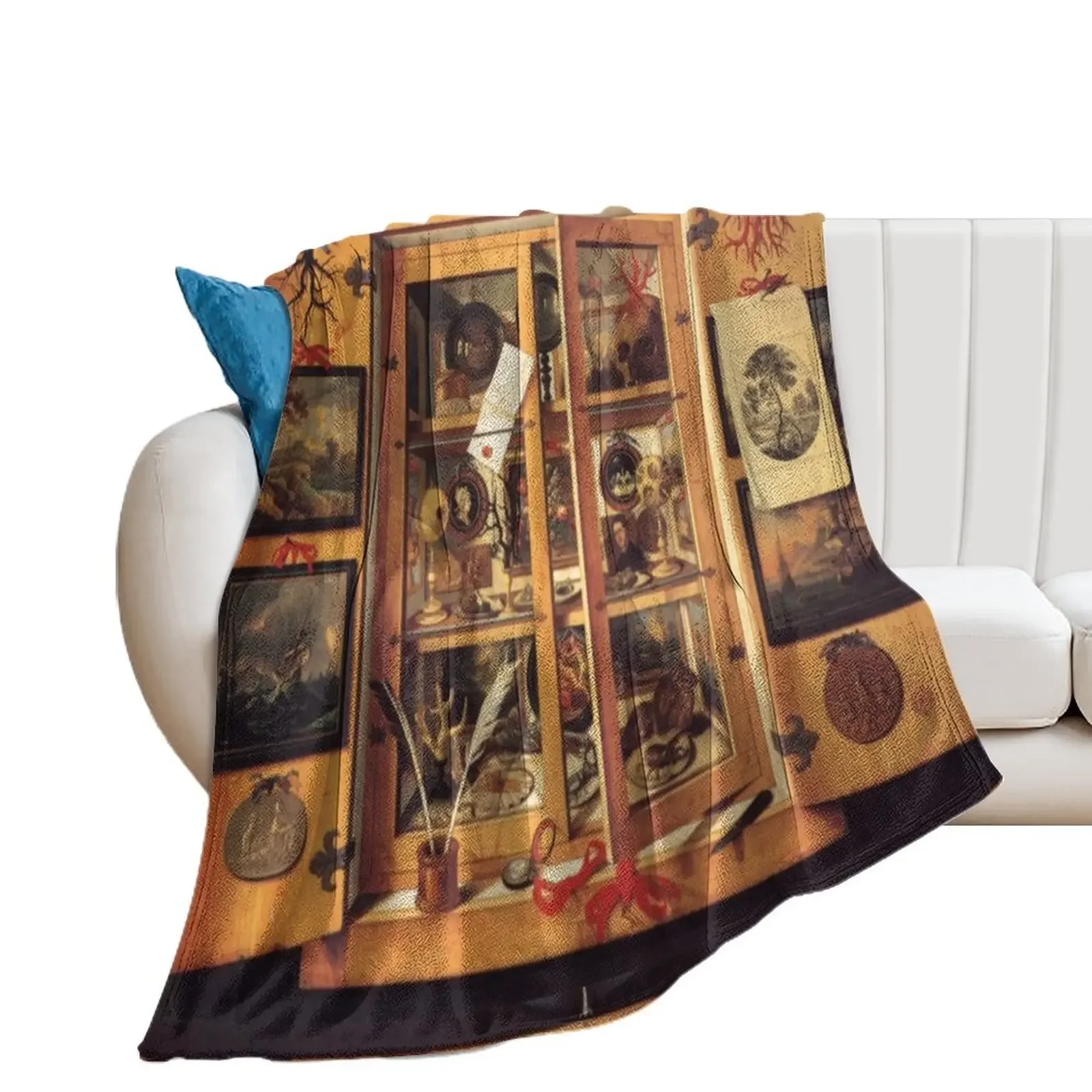 Cabinet Of Curiosities Throw Blanket Soft Beds Polar Tourist Blankets