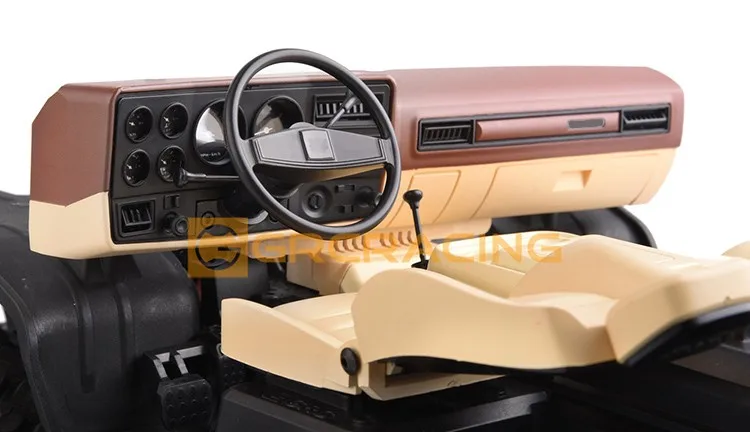 Für 1/10 Rc Auto Traxxas Trx4 K5 Innenraum Pioneer 1979 Simulation Mittelkonsole Sitz Modifikation Teile Grc G161kb – Detail 18