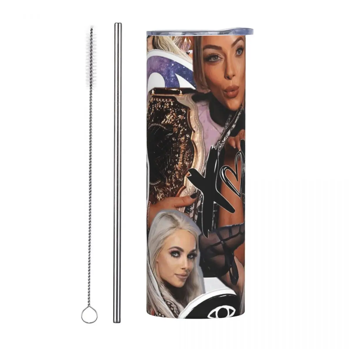 

Стакан Liv Morgan из нержавеющей стали, кружка с вакуумной изоляцией, термохолодные чашки, соломинка с крышкой, 20 унций