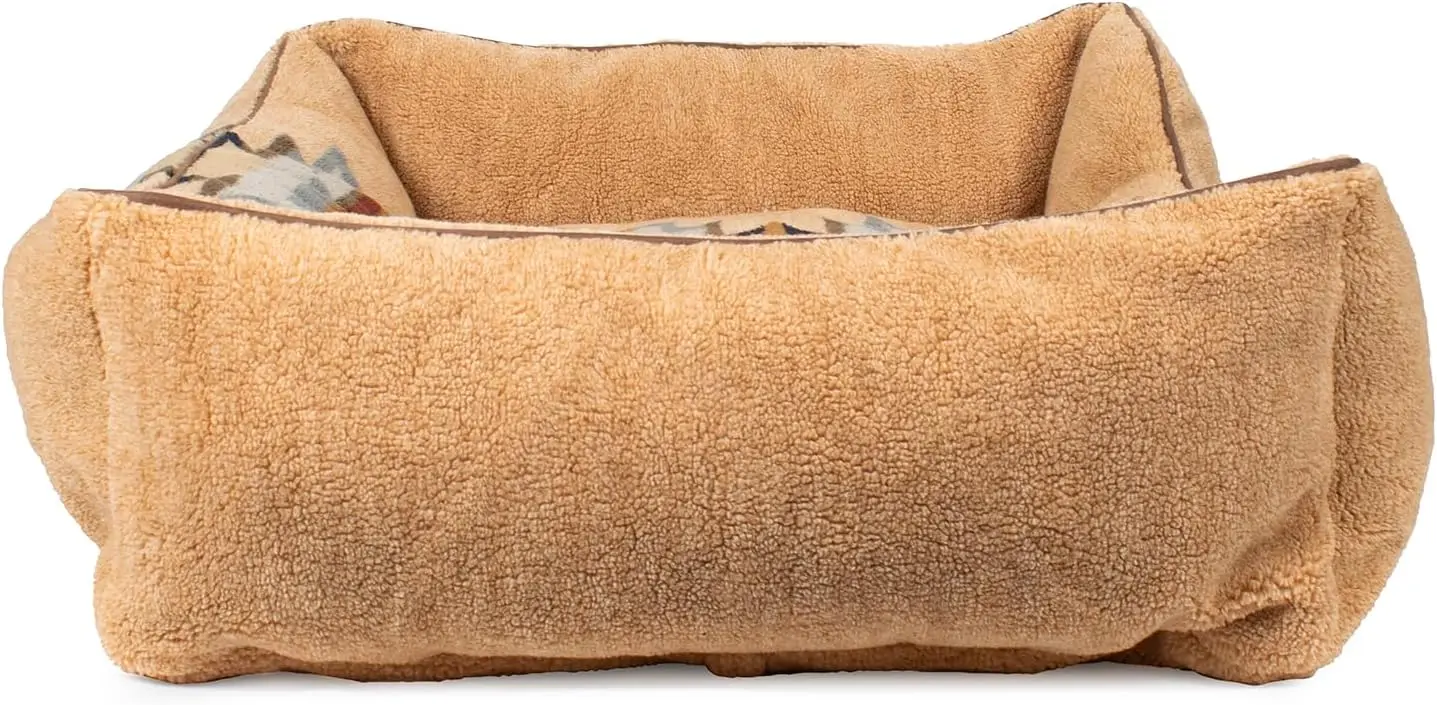 Berber Kuddler Dog Bed - Wyeth Trail Wheat, XL