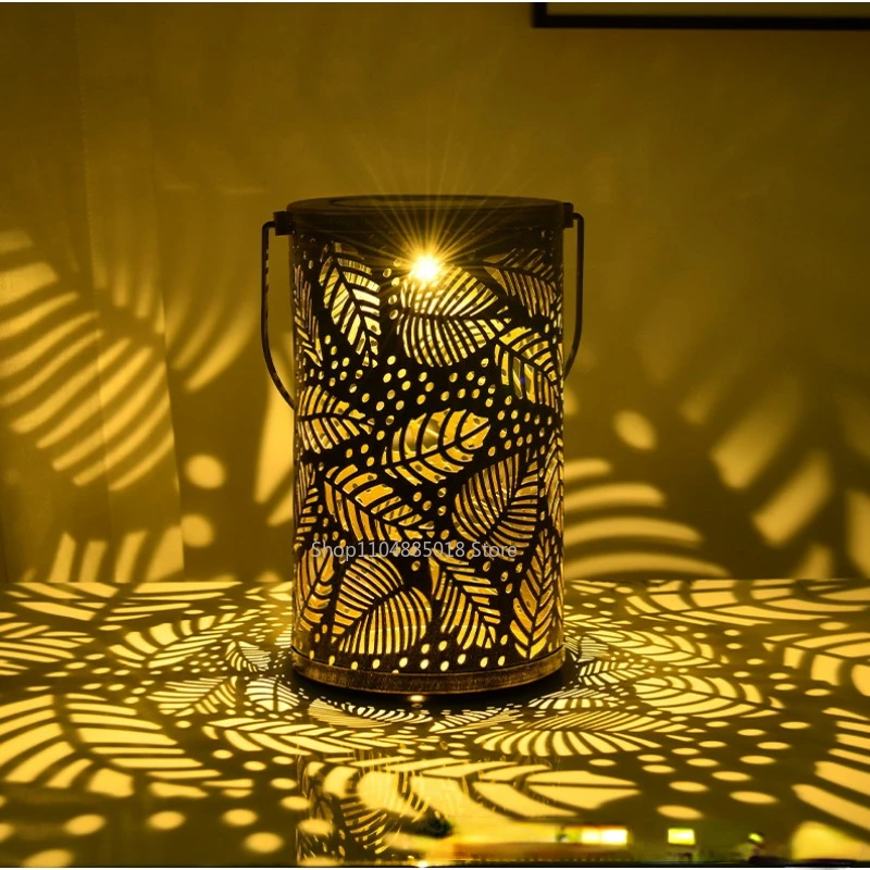 Solar LED Lantern Light Hollow Tree Of Life Hanging Lamp Outdoor Garden Yard Path Lawn Decor Hanging Waterproof Lamp Lantern