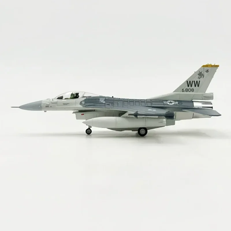 

2024 BestSelling 1/100 Scale Diecast Metal F16C Fighter Aircraft Model Toy Collectible USAF Military Plane Replica