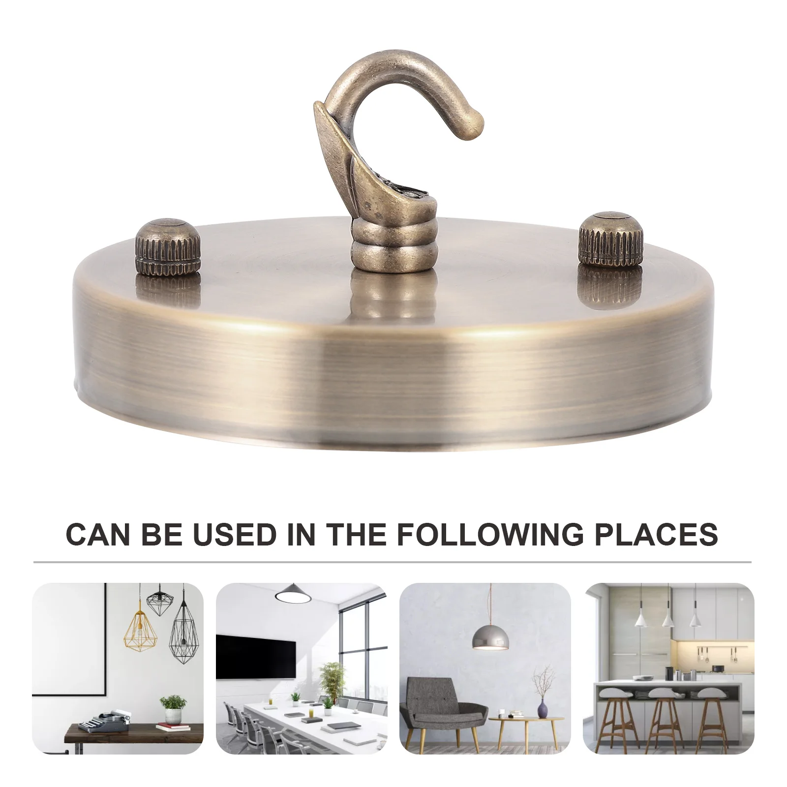 

Vintage Chandelier Ceiling Plate Creative Delicate Durable Rust Resistant Easy Install Kitchen Bathroom Modern Stylish Addition