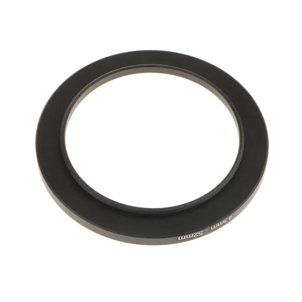 Metal Lens Converter Adapter Ring ABS Material Mount for 43mm-52mm Camera Photography Equipment