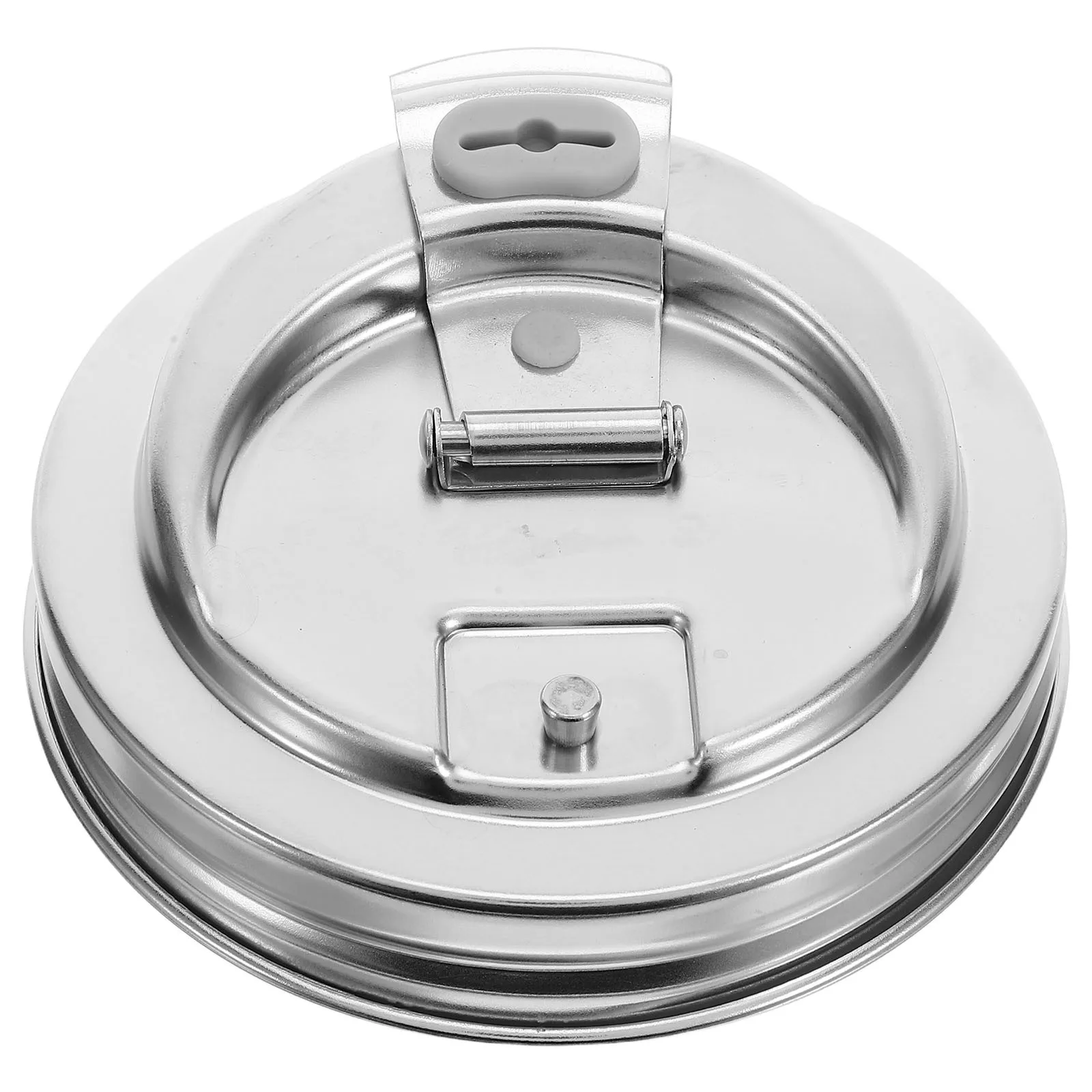 

86mm Leakproof Stainless Steel Wide Mouth Mason Jar Lids for Canning Juicing Drinking Reusable Mason Jar Replacement Caps