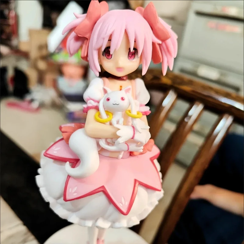 Puella Magi Madoka Magica Actionfigur Kaname Madoka PVC-Statue Modell für Schreibtischdekoration Weihnachtsgeschenk – Detail 7