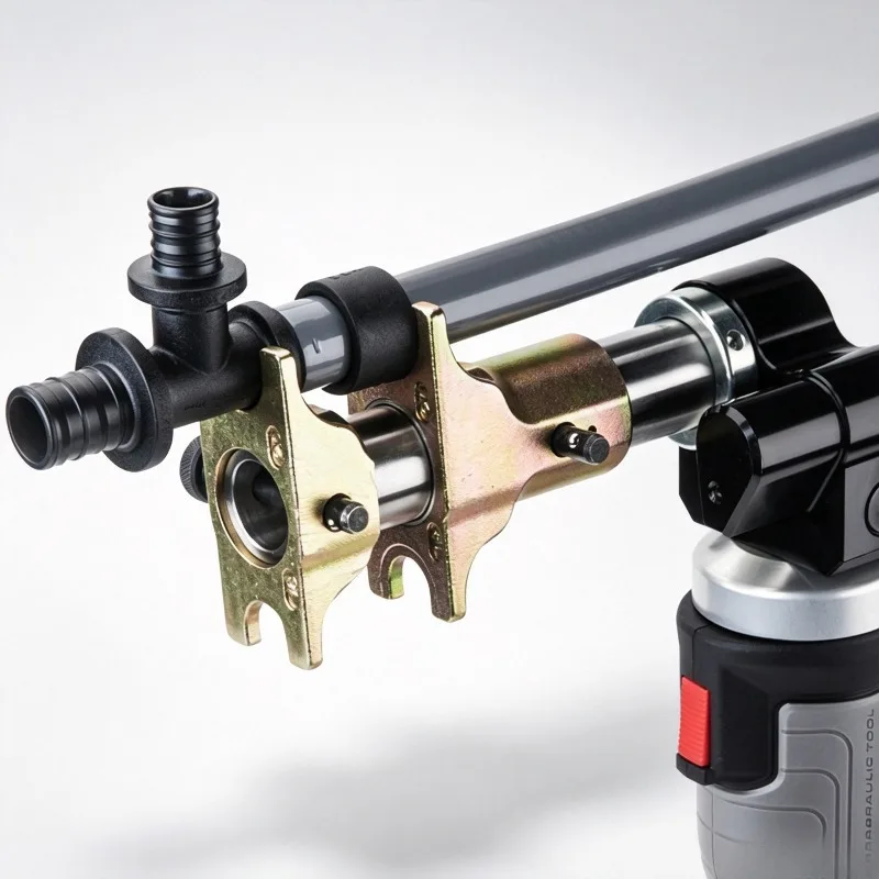 Rechargeable Battery Powered Axial Press Expander Tool, Multifunctional Plumbing Expanding Machine For PEX Multilayer Pipe