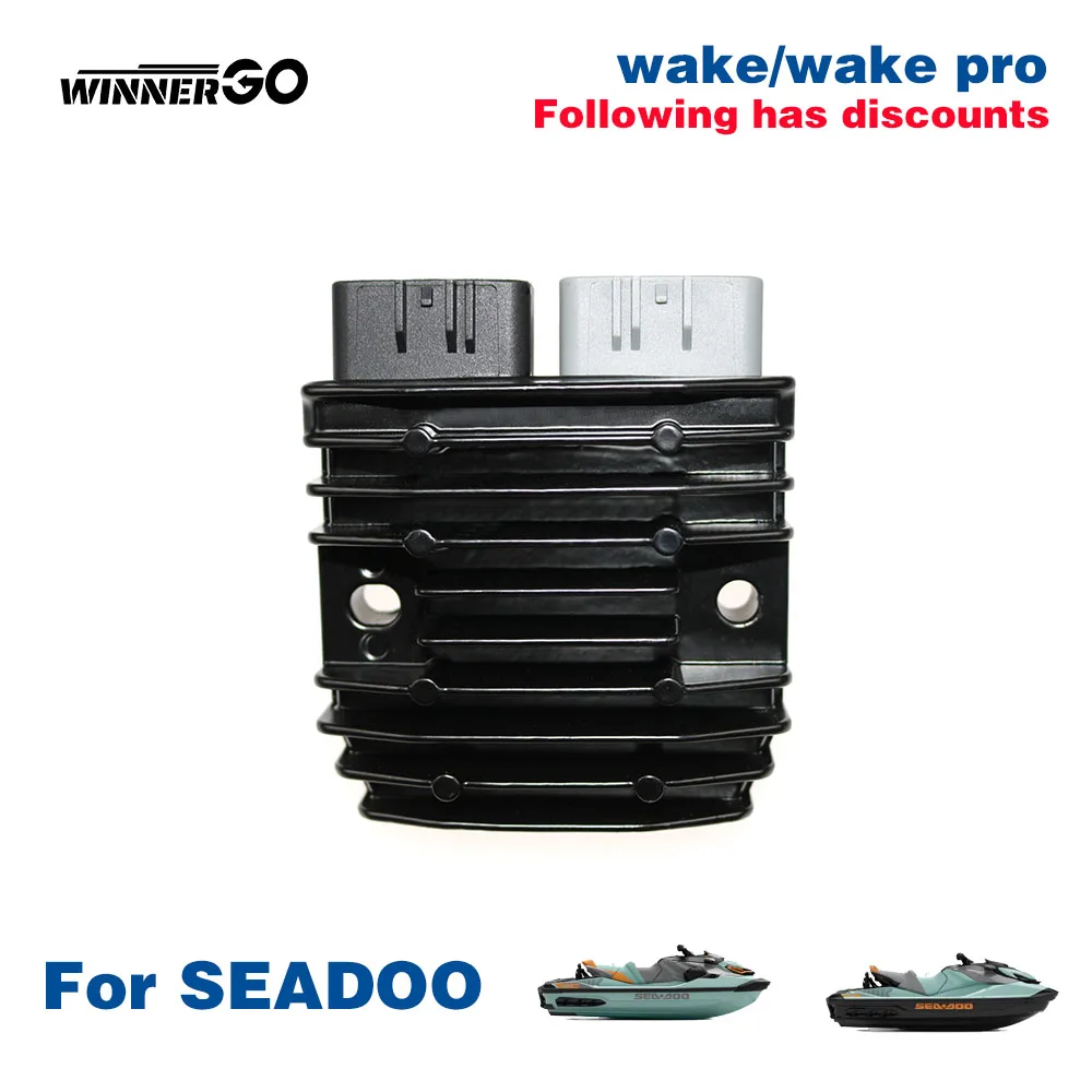 

WINNERGO Voltage Regulator Rectifier For SeaDoo Wake 210 155 230 Wake PRO 215 1500 Utopia 205 1500 Speedster 150 200 710001103