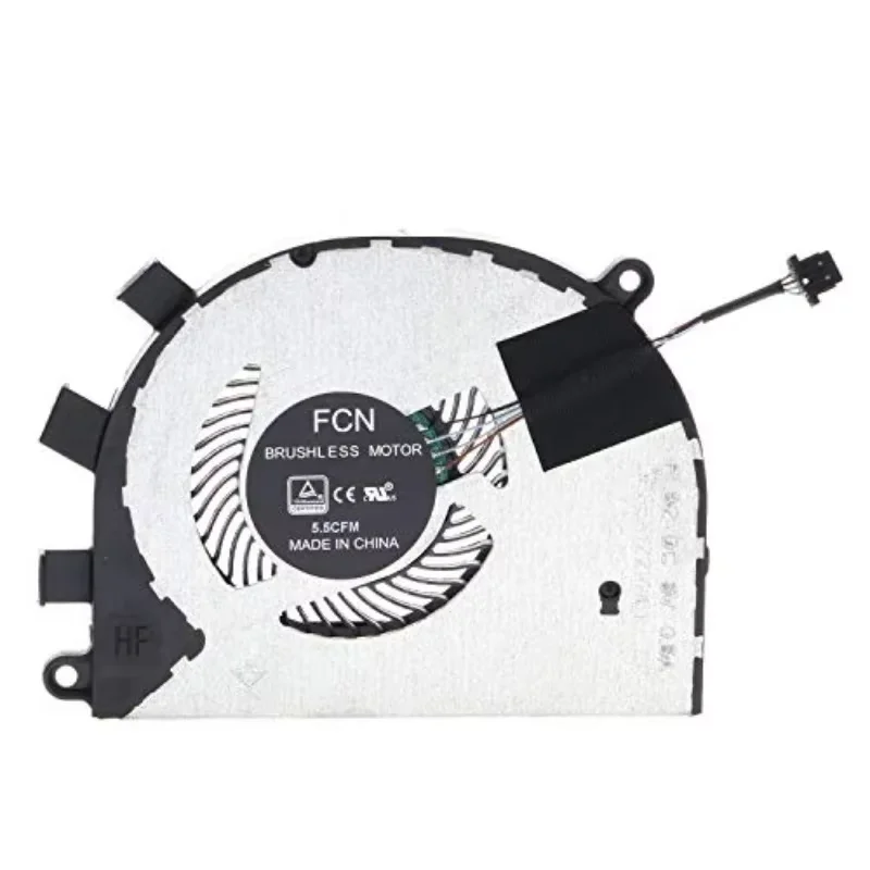 CPU Cooling Fan Replacement for Dell Inspiron 15 5584 /Latitude 3400 3500 P/N: 0T6RHW CN-0T6RHW T6RHW DFS5K12214161H DC5V 0.5A