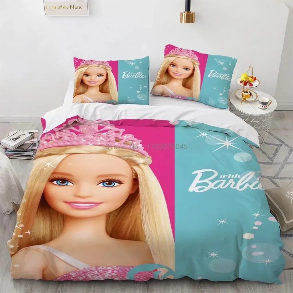 

Hot Cartoon Pretty Princes Bedding Set Girls Birthday Gift Single Full Queen King Bedclothes Comforter Quilt Duvet Cover