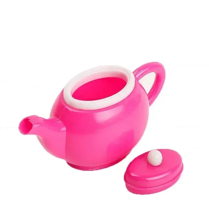 Playing House Toys Tea Set Teapot Cup Spoon Sets Toy Safe Material Pour Water and Drink Tea pretend afternoon tea kids Gift Toys