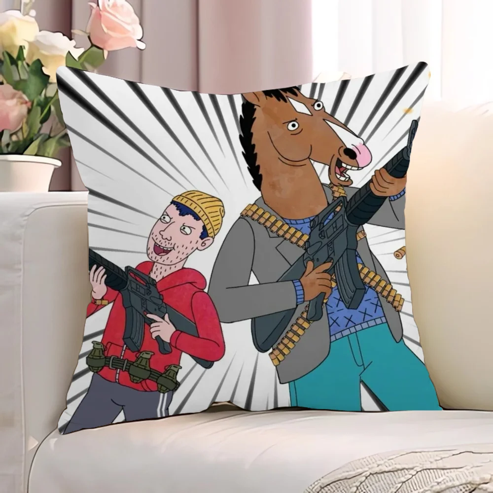 B-BoJack HorsemanS Body Pillow Cover 40x40 Pillowcases for Pillows Cushions Home Decor Decorative Cushion Pillowcase Sofa Fall