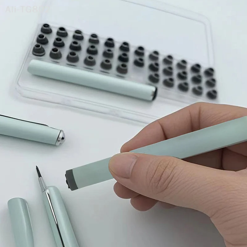 

12/36PCS Nail Art Stamp Pen Set DIY Graffiti Flower Design Handicraft Simple Nail Stamper Dotting Tools for Nail Art