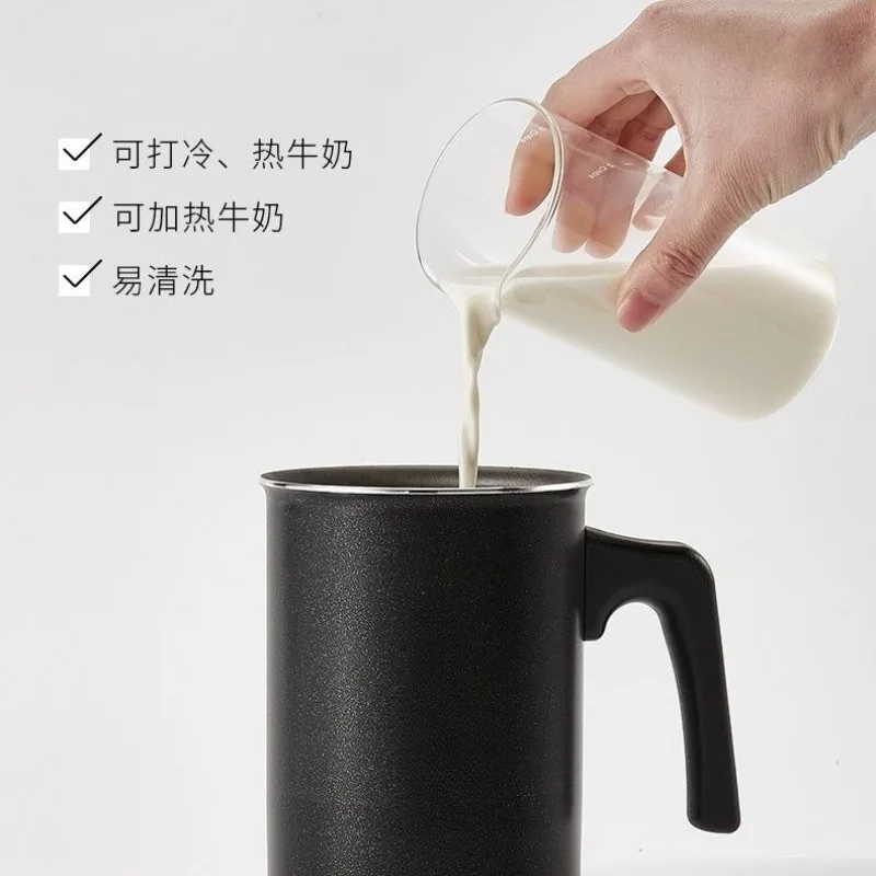 مضرب رغوة منزلية صغيرة، مضرب رغوة يدوية 3 أكواب 6 أكواب آلة