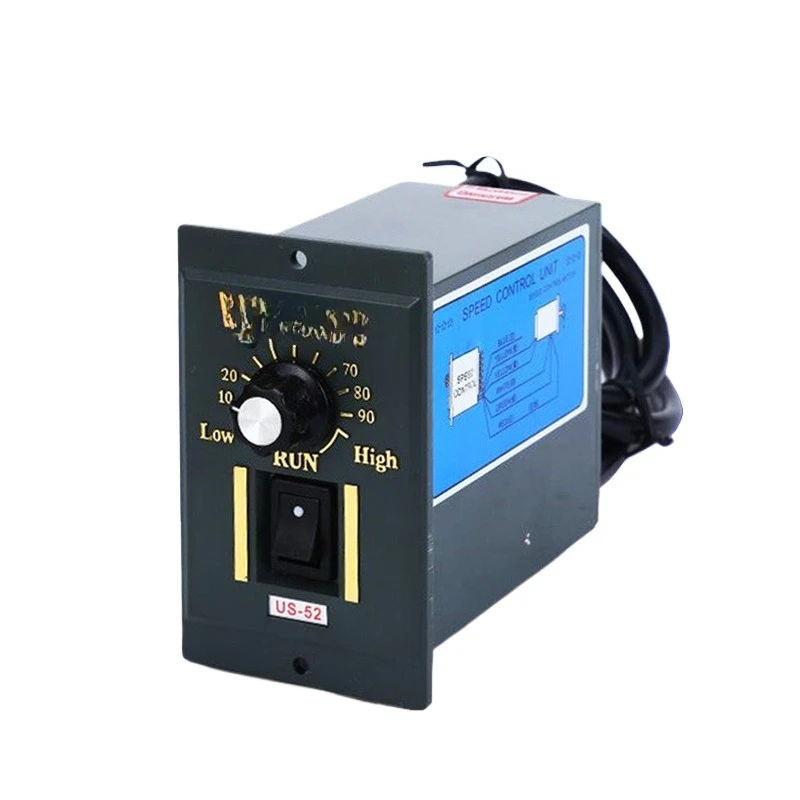 Motor Speed Controller US-52 Variable Speed Single Phase 220V AC Universal Motor Speed Controller Forward and Reverse 6-250W
