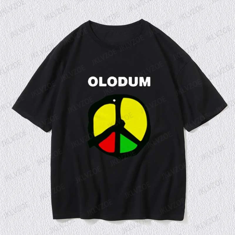 Retro T Shirt Men Women Print Graphic Tshirts Antiwar Michael Jackson MJ OLODUM T Shirt Summer Casual Cotton Tops Ropa Hombre