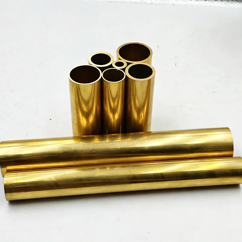 1 PC Brass Seamless Tube Pipe Diameter 0.8 1 1.5 2 2.5 3 4 5 6 to 40mm Length 250mm 900mm Round Pipe Tubing