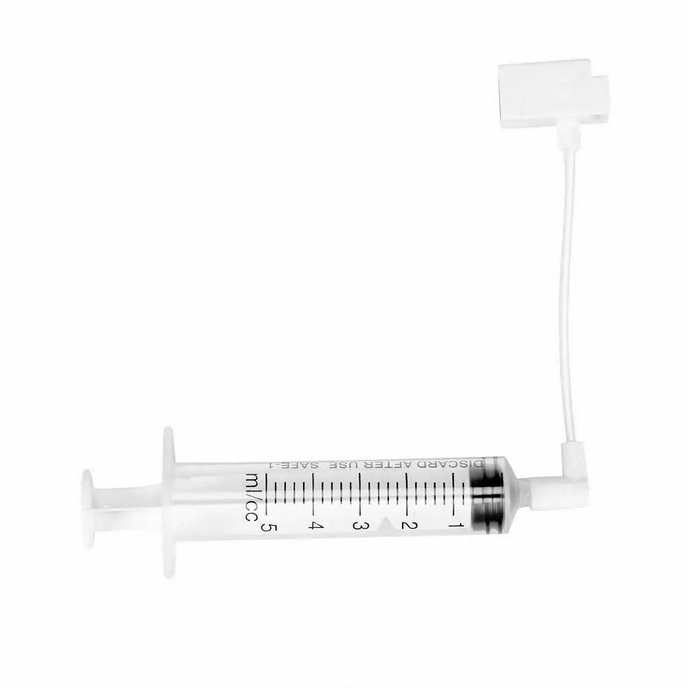 25D RF Vanadium Titanium Crystal Injection Syringe no Needle Tubing Disposable Photon for Face Restoration Skin Care Water Meso