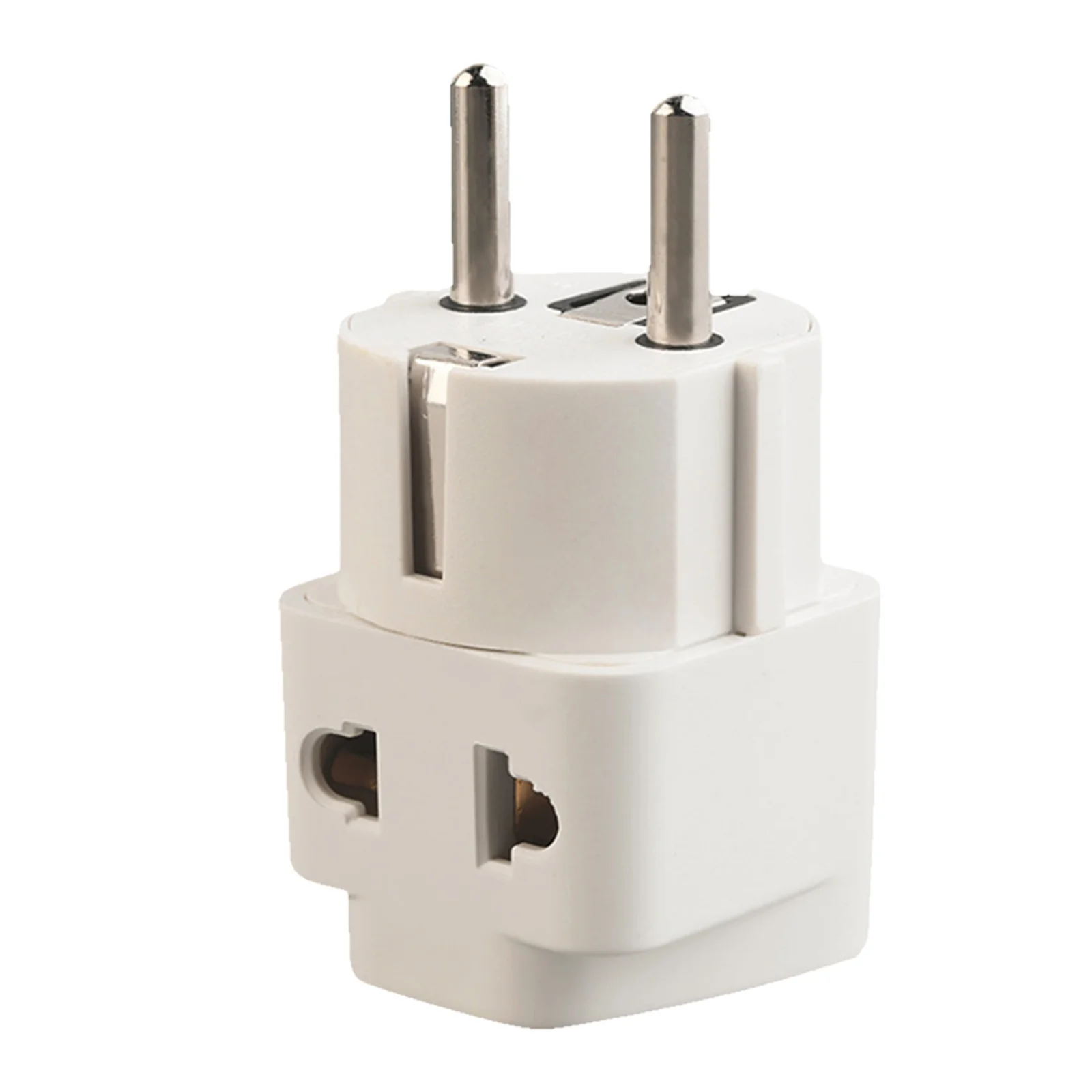 

Travel Adapter 10-16A 250V European Plug Converter with Universal Input for Worldwide Outlet Compatibility European Plug Adapter