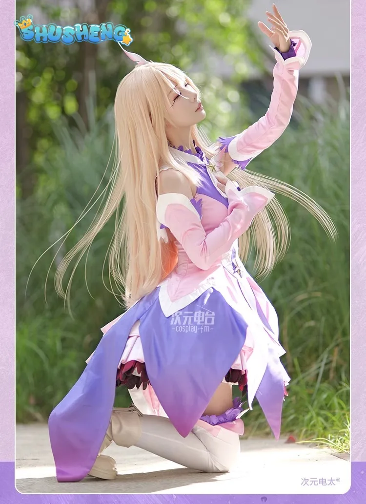 Illyasviel Cosplay-Kostüme Fate/kaleid liner Damen Niedliche Prinzessinnenkleider Anzüge Kampfuniform Halloween Karneval Partykleidung