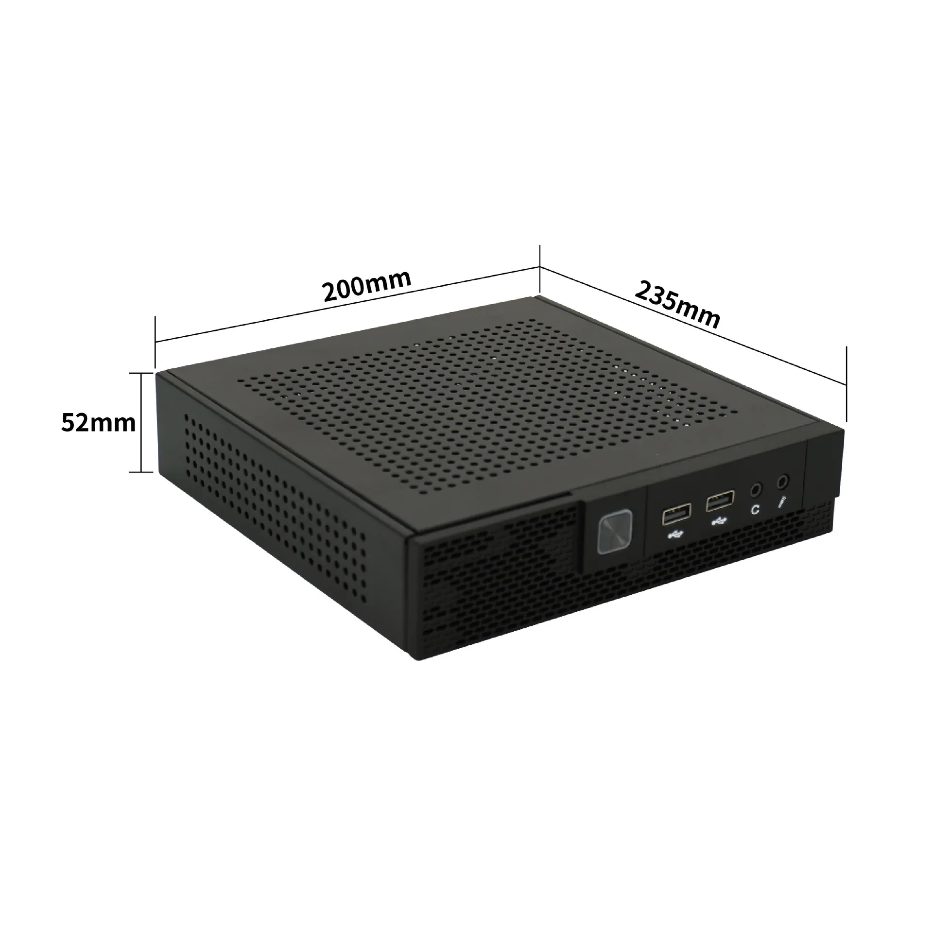 كمبيوتر مضيف صغير AMD R7 5700u 5300u 5800H miniPC Centos