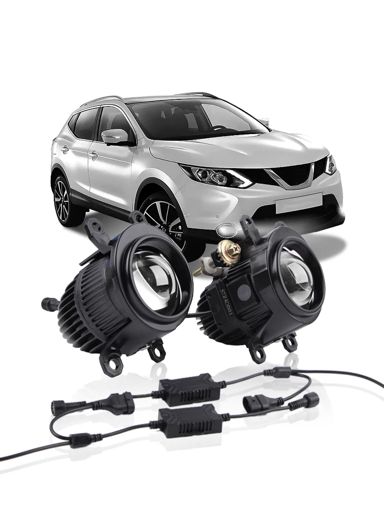 

2.0Inch LED Laser Fog Lights For Toyota Headlights Fog Lamp White 6000K Bi LED Projector Lenses Car Lights