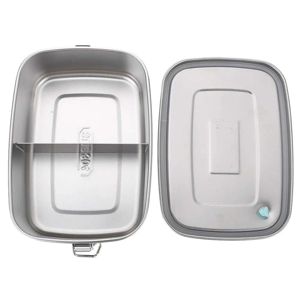 

Food Portable Lunch Box Boxes Lunchbox Stainless Steel Meal Prep Compartment Containers
