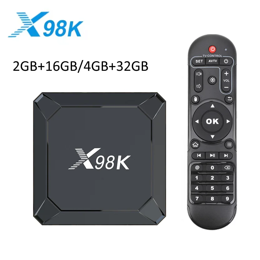 New X98K Android 13 TV Box RK3528 8K Dual WiFi BT 5.0 8K Network Streaming Media Player Smart Set Top Box
