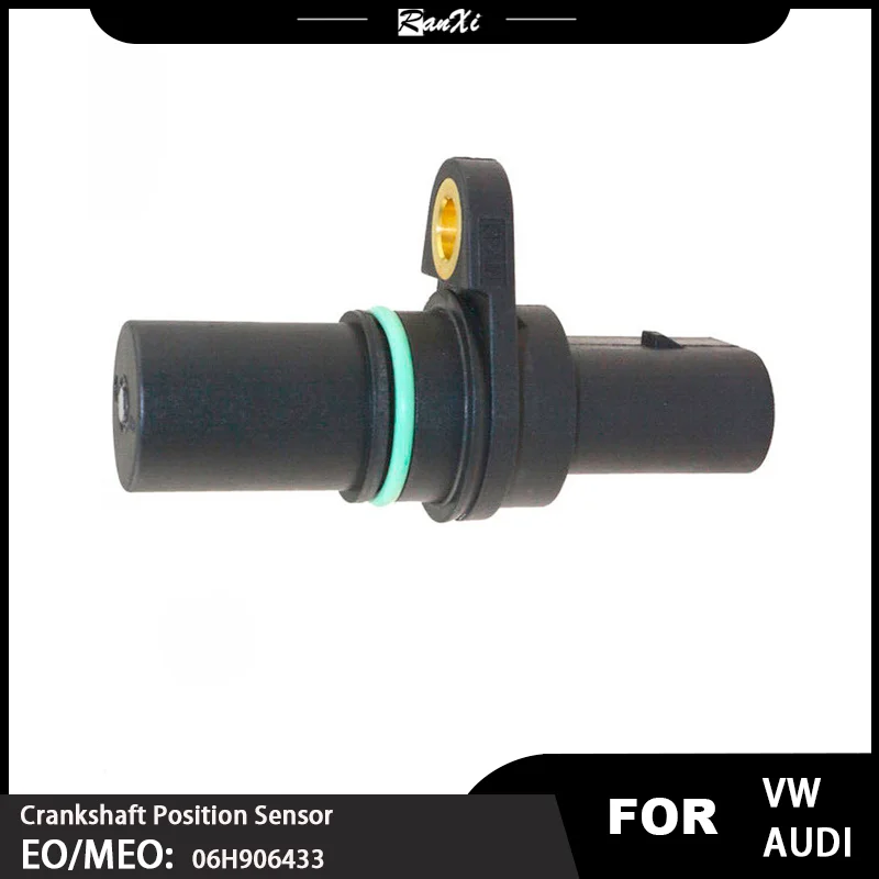 Crankshaft Position Sensor For Audi A3 A4 Q5 TT VW Passat Tiguan Jetta Golf 06H906433