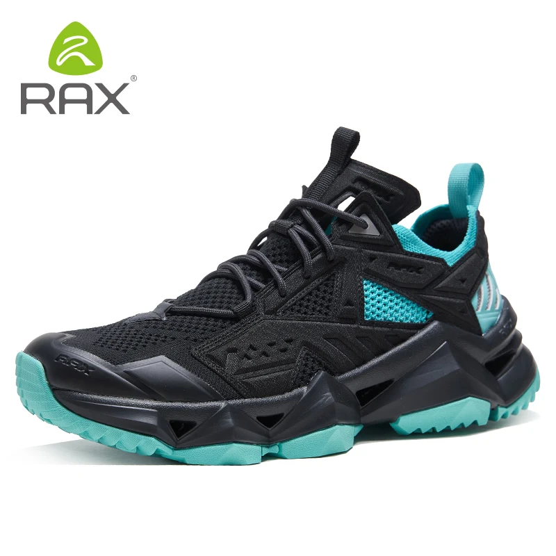 Rax Men\'s Aqua Upstreams Shoes Quick-drying Breathble Fishing Shoes Women Hole PU Insole Anti-slip Water Shoes