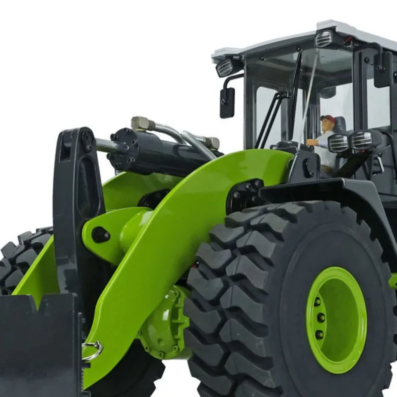 

XDRC RC Metal Hydraulic Loader 1/14 Remote Control WA470 Wheeled Trucks Painted Assembled Model Toy Boy's Gift THZH1374